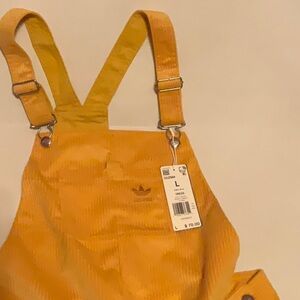 Adidas yellow/gold jumper